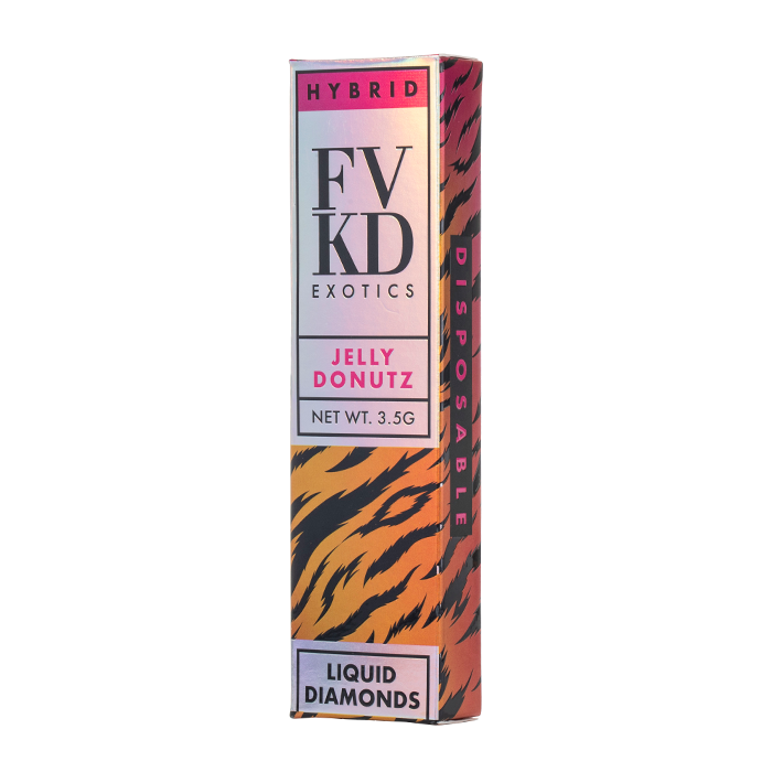 FVKD Exotics Liquid Diamonds Jelly Donutz 3.5G