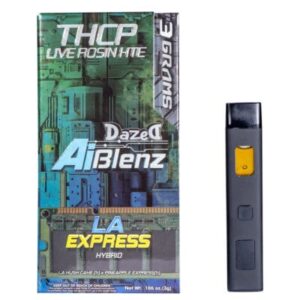 Dazed Ai Blenz THCP Live Rosin Disposable 3g